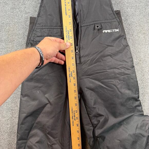 Arctix 3K Snowboarding Bibs Youth Large Black Waterproof Wind Resistant Skiing - Picture 6 of 10